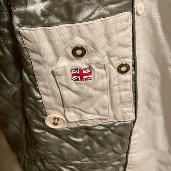 Pepe Jeans modern Tailoring 2XL British flag 🇬🇧 inspired  coat/blazer heavy - Picture 12 of 13